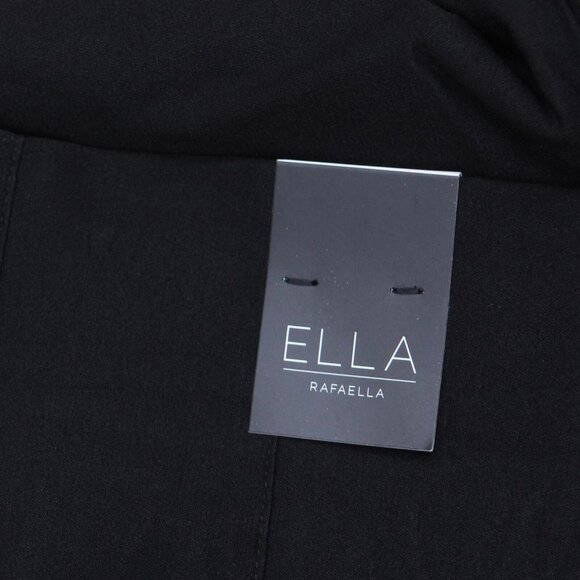 NWT Ella Rafaella Womens Plus Size Straight Leg Pants LRBSC101R2 18W Black - Picture 5 of 6